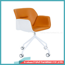 Modern Black and Orange Book Room Desk Chair Furniture